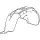 GM 84856825 Fender Liner, Front Inner Driver Side
