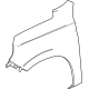 GM 84384208 Fender, Front Driver Side