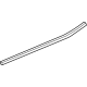 GM 85590196 Belt Molding, Black, Rear Driver Side GM 85590196 Belt Molding, Black, Rear Driver Side