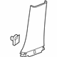 GM 22869413 Lower Center Pillar Trim, Black, Inner Driver Side