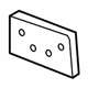 GM 15274497 License Bracket, Front