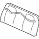 GM 19127773 Seat Back Pad, Rear GM 19127773 Seat Back Pad, Rear