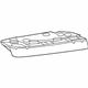 GM 22860326 Tail Lamp Assembly Bracket, Driver Side