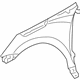 GM 19183899 Fender, Front Passenger Side