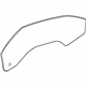 GM 25780452 Door Glass, Front Driver Side