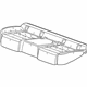 GM 84972692 Seat Cushion Pad, Rear Passenger Side