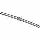 GM 19432581 Wiper Blade, Driver Side
