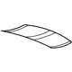 GM 23302282 Stripe Tape, Silver, Rear GM 23302282 Stripe Tape, Silver, Rear