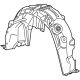 GM 39108335 Wheelhouse Liner, Rear Driver Side