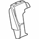 GM 19207464 Seat Back Pad, Passenger Side