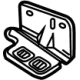 GM 84045977 Door Trim Panel Bracket, Passenger Side