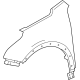 GM 84983930 Fender, Front Driver Side