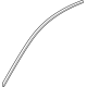 GM 84717091 Upper Molding, Front Driver Side