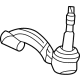 GM 22961957 Outer Tie Rod, Driver Side