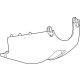 GM 13486243 Lower Column Cover GM 13486243 Lower Column Cover