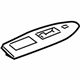 GM 15245107 Switch Bezel, Passenger Side GM 15245107 Switch Bezel, Passenger Side