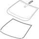 GM 84397696 Windshield