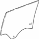 GM 23100180 Door Glass, Rear Driver Side GM 23100180 Door Glass, Rear Driver Side