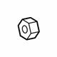 GM 95977367 Power Booster Nut