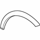GM 19179816 Wheel Opening Molding, Front Driver Side