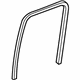 GM 22840260 Glass Weatherstrip, Rear Passenger Side