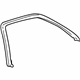 GM 25881538 Glass Weatherstrip, Rear Passenger Side GM 25881538 Glass Weatherstrip, Rear Passenger Side
