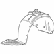 GM 84204441 Fender Liner, Front Driver Side GM 84204441 Fender Liner, Front Driver Side
