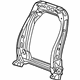 GM 13260627 Seat Back Frame, Front