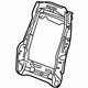 GM 19123343 Seat Back Frame, Front Driver Side