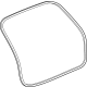 GM 84887277 Body Weatherstrip, Rear