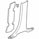 GM 84710034 Lower Center Pillar Trim, Titanium, Passenger Side
