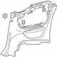 GM 13403337 Lower Quarter Trim, Rear Upper Driver Side