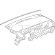 GM 42785822 Instrument Panel, Black GM 42785822 Instrument Panel, Black