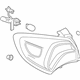 GM 84512455 Tail Lamp Assembly, Rear Driver Side