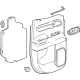 GM 85587935 Door Trim Panel, Jet Black, Rear Driver Side GM 85587935 Door Trim Panel, Jet Black, Rear Driver Side