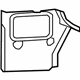 GM 19121018 Rear Body Extension, Passenger Side