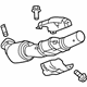 GM 84338054 Catalytic Converter, Passenger Side