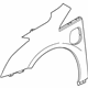 GM 23476081 Fender, Front Passenger Side GM 23476081 Fender, Front Passenger Side