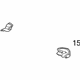 GM 22815399 Center Crossmember Outer Support, Passenger Side GM 22815399 Center Crossmember Outer Support, Passenger Side