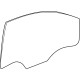 GM 42484699 Door Glass, Front Driver Side