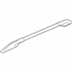 GM 84497934 Side Rail, Silver, Driver Side