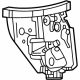 GM 13540955 Lock, Driver Side