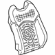 GM 84107581 Seat Back Pad, Front