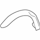 GM 15286263 Wheel Opening Molding, Front Driver Side GM 15286263 Wheel Opening Molding, Front Driver Side