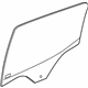 GM 84516124 Door Glass, Rear Driver Side