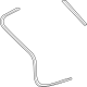 GM 85536048 Body Weatherstrip, Rear GM 85536048 Body Weatherstrip, Rear