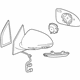 GM 22823953 Mirror Assembly, Rear Driver Side