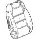 GM 42742342 Seat Back Pad, Front Passenger Side
