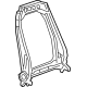 GM 13526533 Seat Back Frame, Front Passenger Side GM 13526533 Seat Back Frame, Front Passenger Side