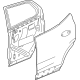 GM 42774657 Door Shell, Rear Driver Side